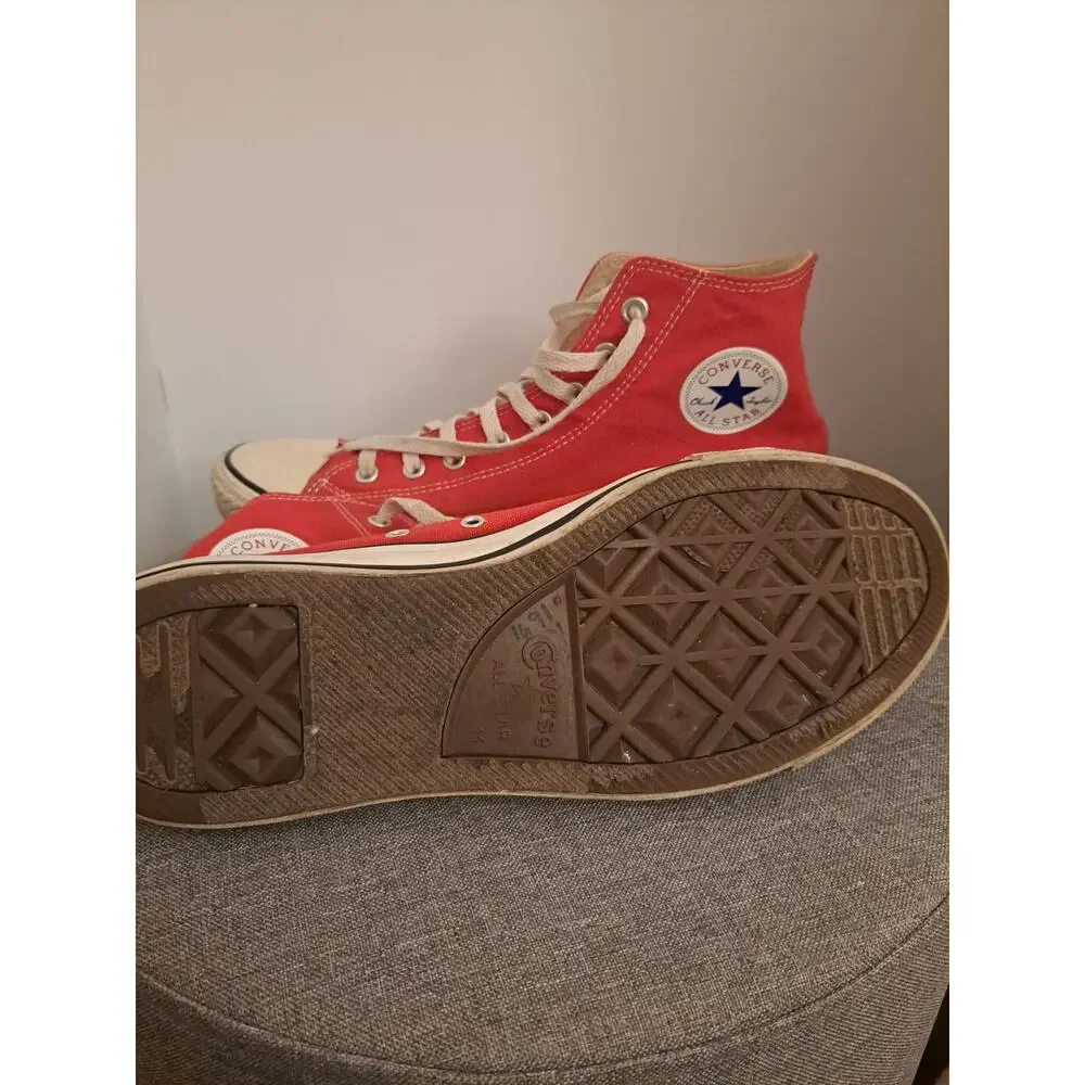 Chuck Taylor All Star Converse Light Red Size 11 Made in Vietnam